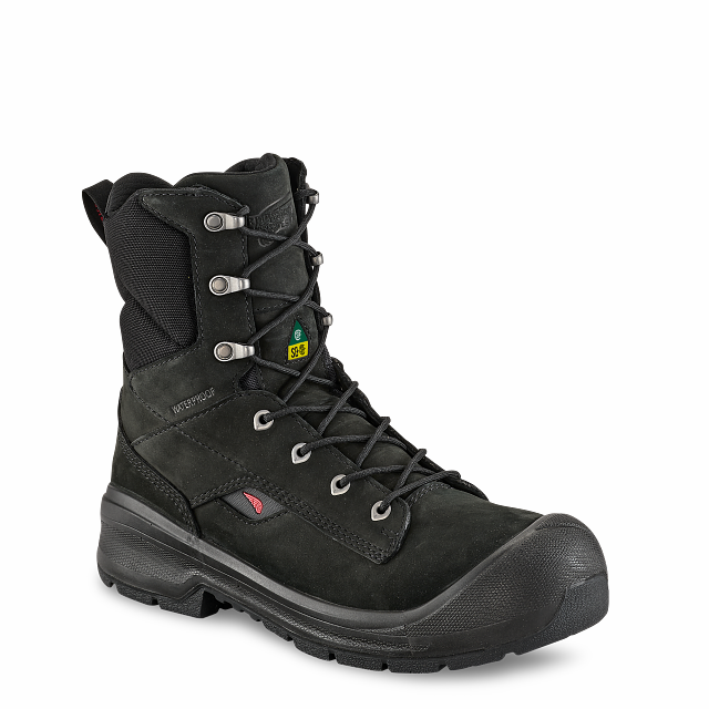 Red Wing 3031 VersaPro 8-inch Safety Boot — Black