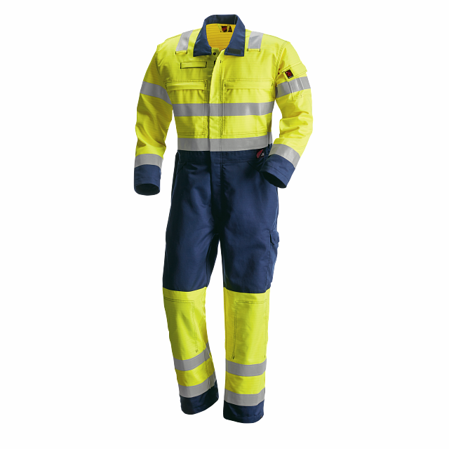 Red Wing 61329 Hi-vis FR Coverall — Navy/Yellow