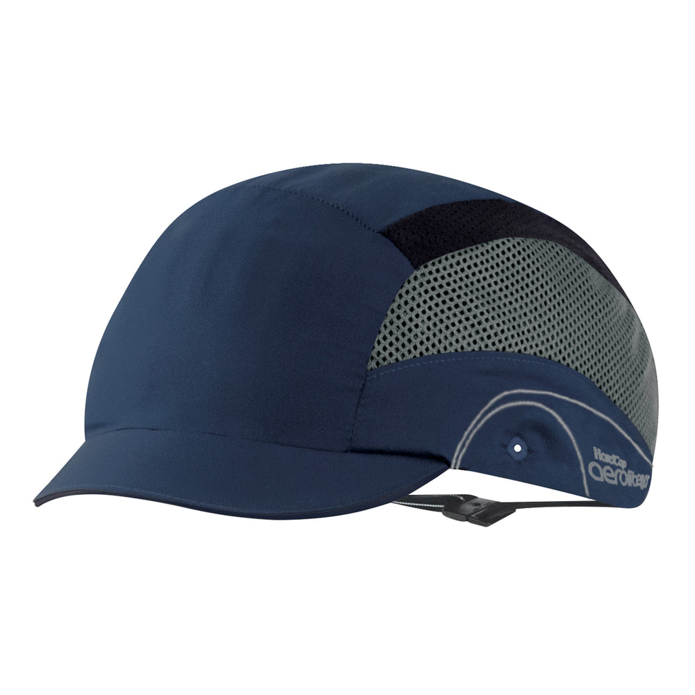 Hardcap Aerolite® 60° Lightweight Bump Cap - 2.5cm Peak - Navy