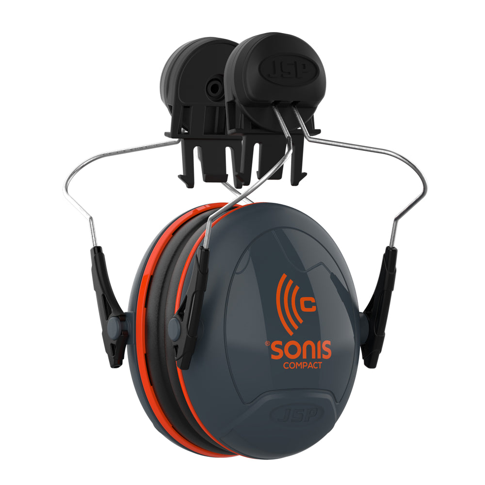 Sonis® Compact Full Brim Helmet Mounted Ear Defenders