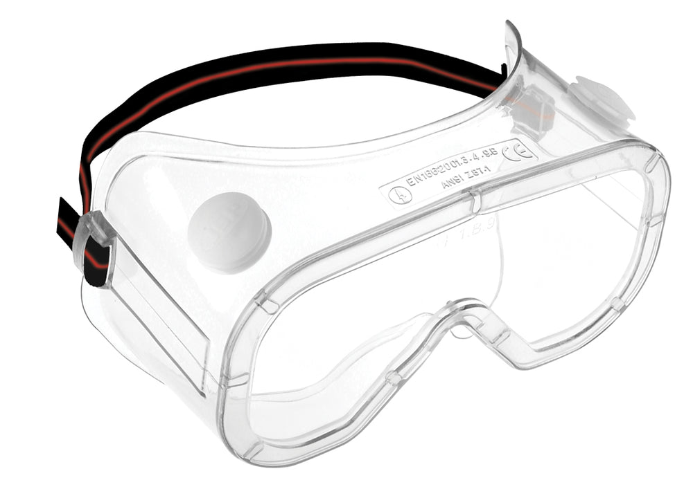 Martcare® Dust & Liquid Goggles - Clear Anti-mist Lens