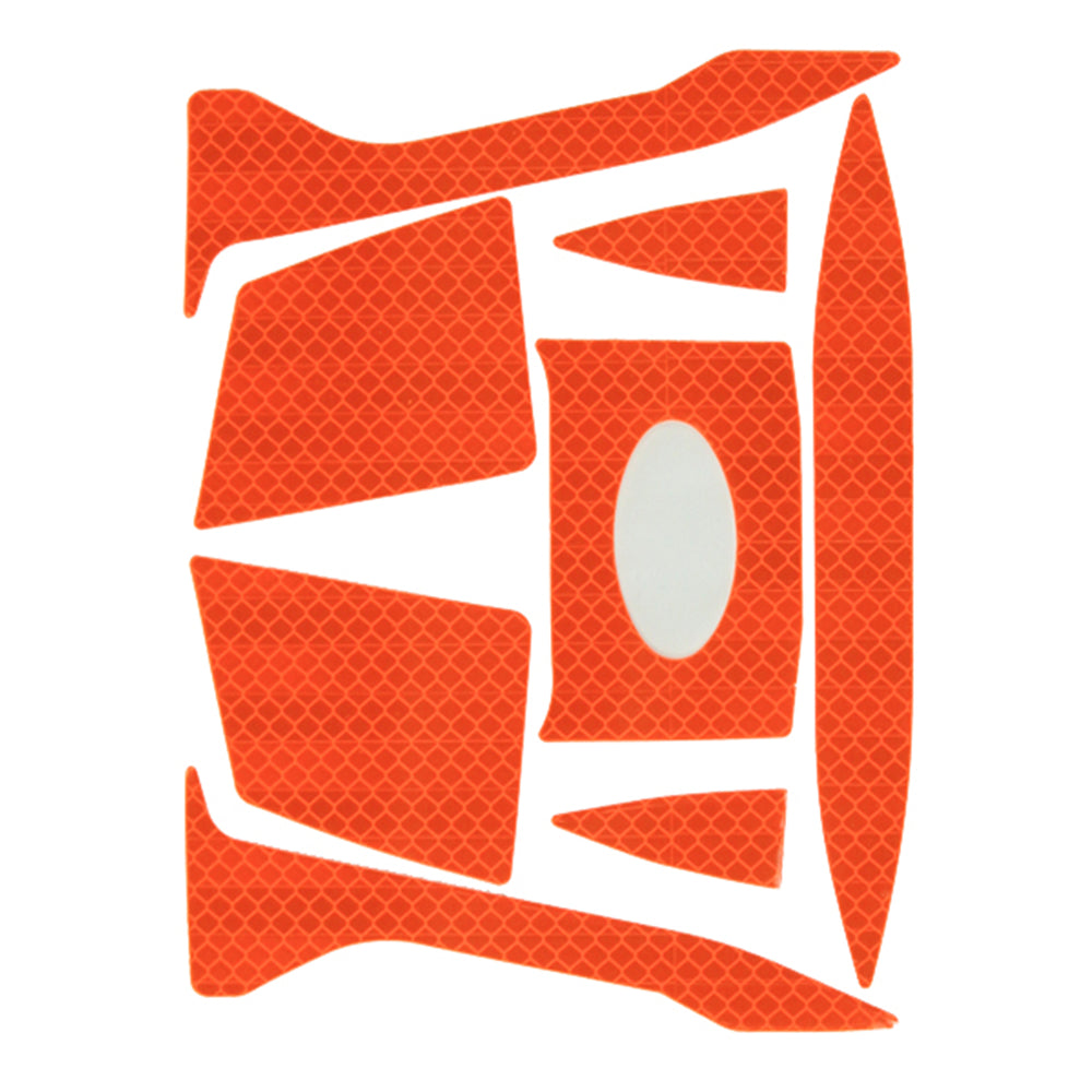 CR2 Prismatix™ Reflective Decal Kit for EVOLite® - High Visibility Orange - Pack of 2