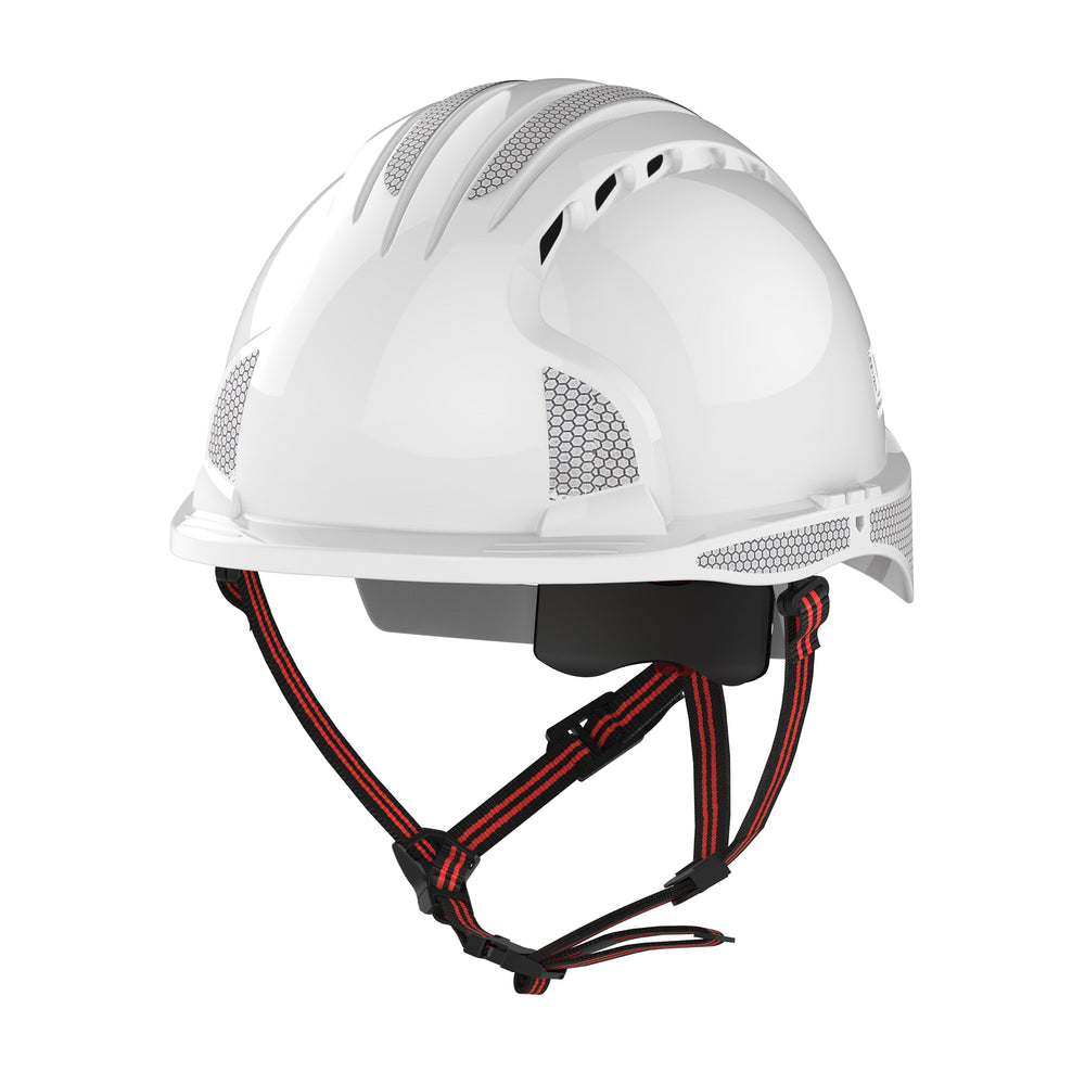EVO®5 Dualswitch™ Industrial Safety and Climbing Helmet - Vented - White - CR2