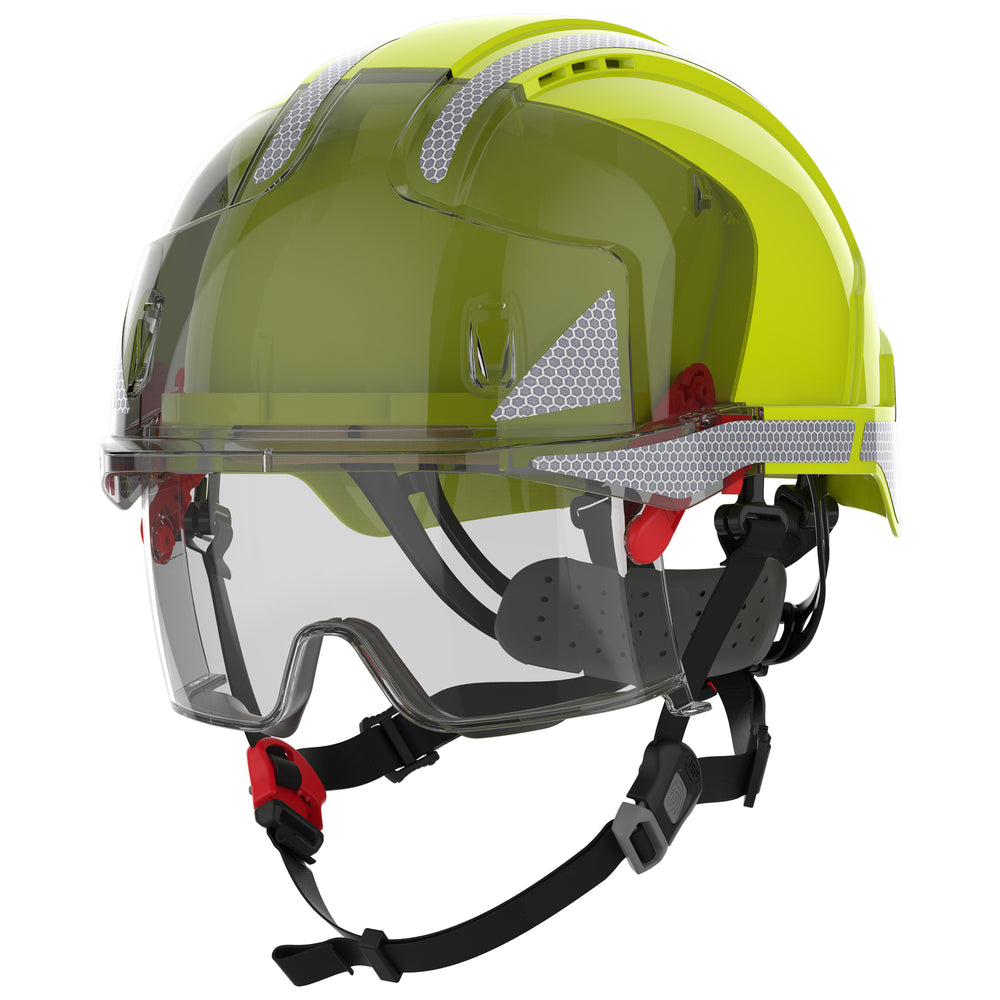 EVO® VISTAlens® Dualswitch™ with Silver CR2 - Vented - Extra Visibility Yellow