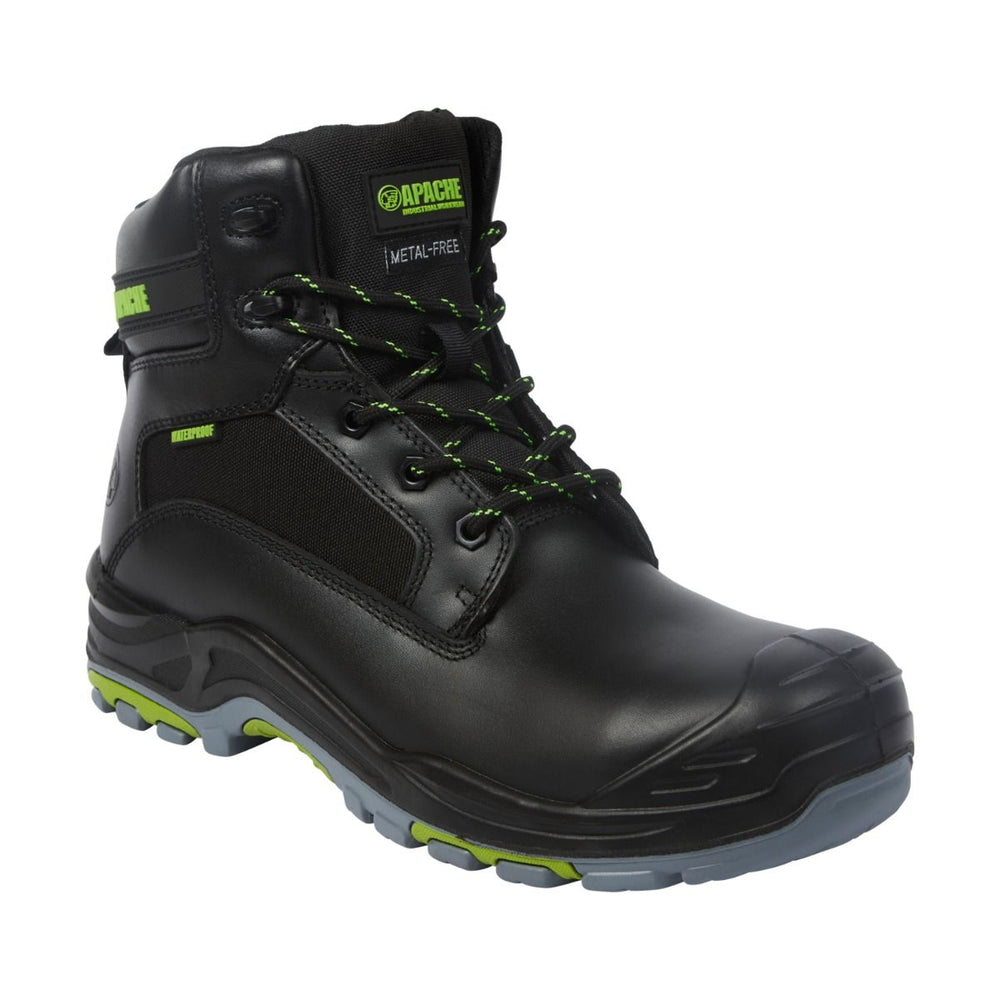 Apache Dakota — Black Metal Free Waterproof Safety Boot — Dakota
