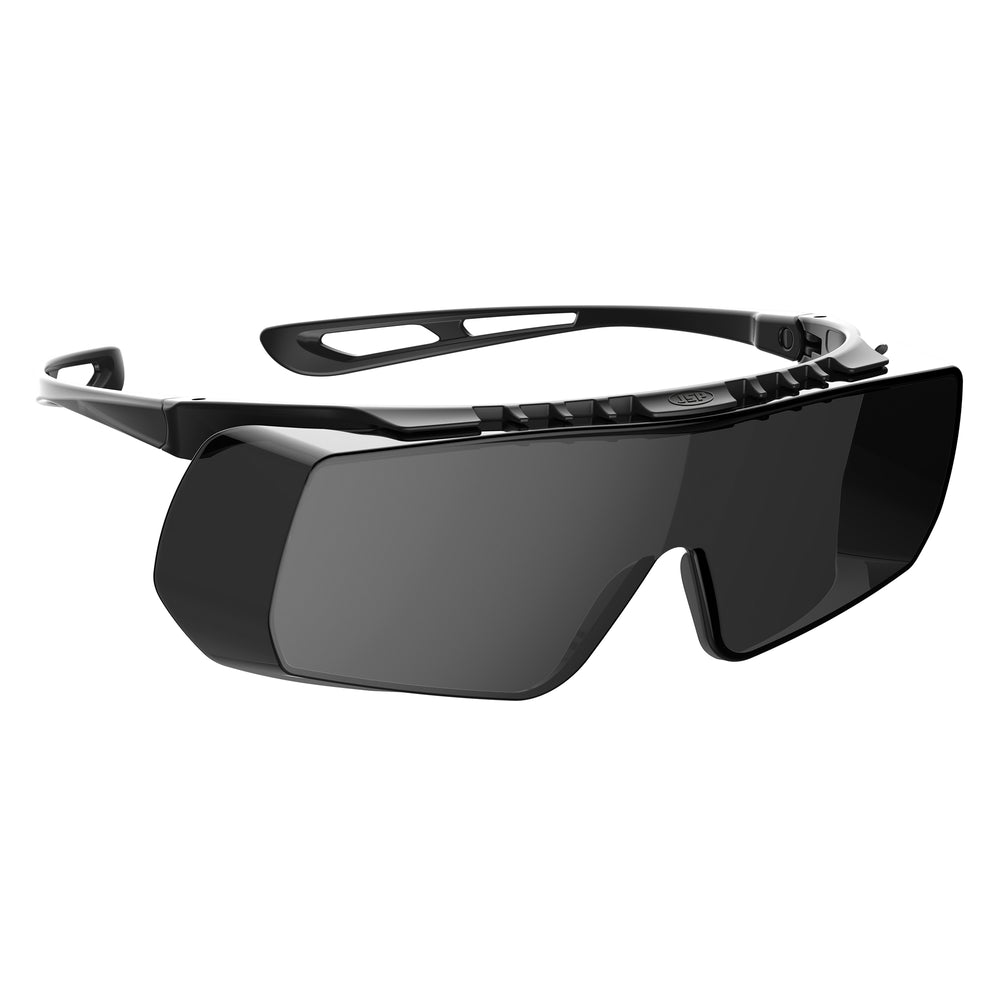 Stealth™ Coverlite™ Lightweight Overspecs - Smoke Anti-scratch Lenses - Black Frames