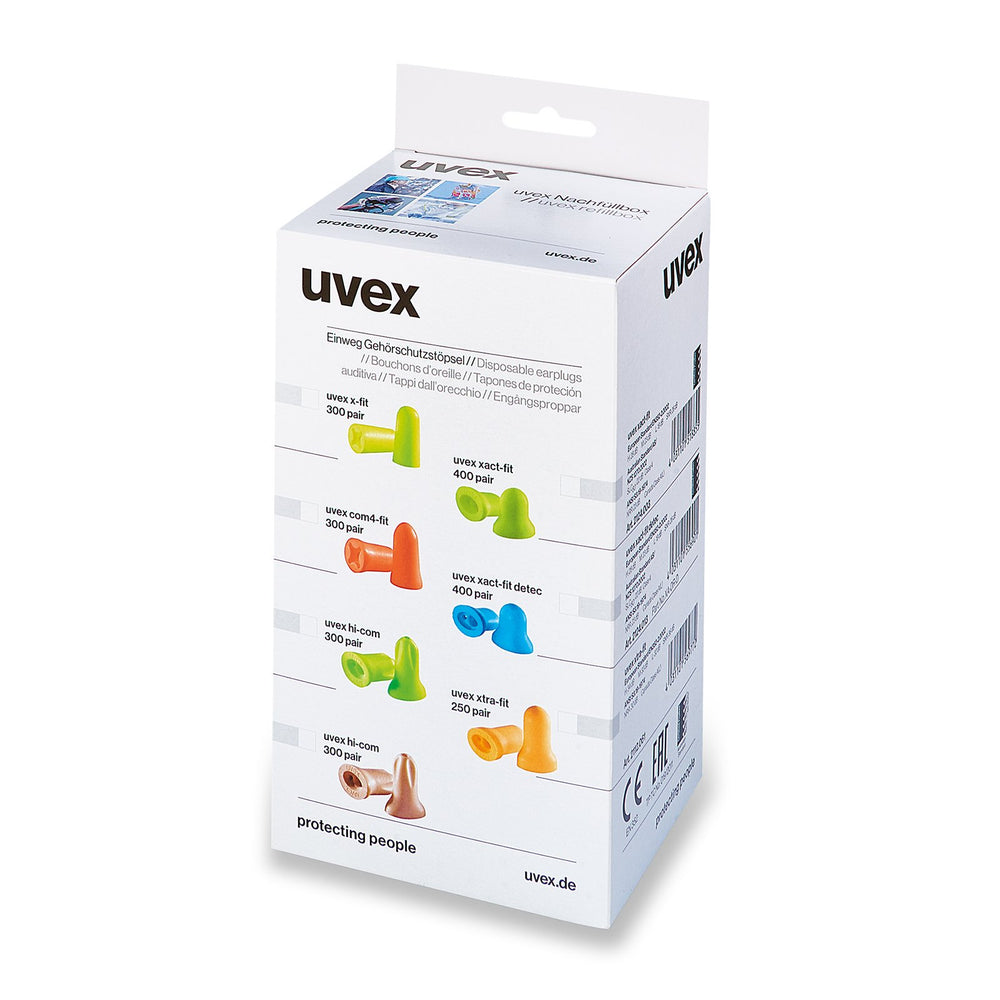 uvex xact-fit refill box for "one 2 click" dispenser