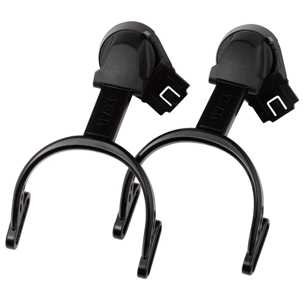 Earmuff helmet connection for 30-mm slot
