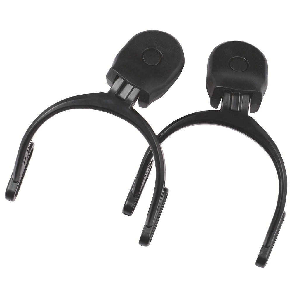 Ear defenders helmet connection for uvex bayonet system