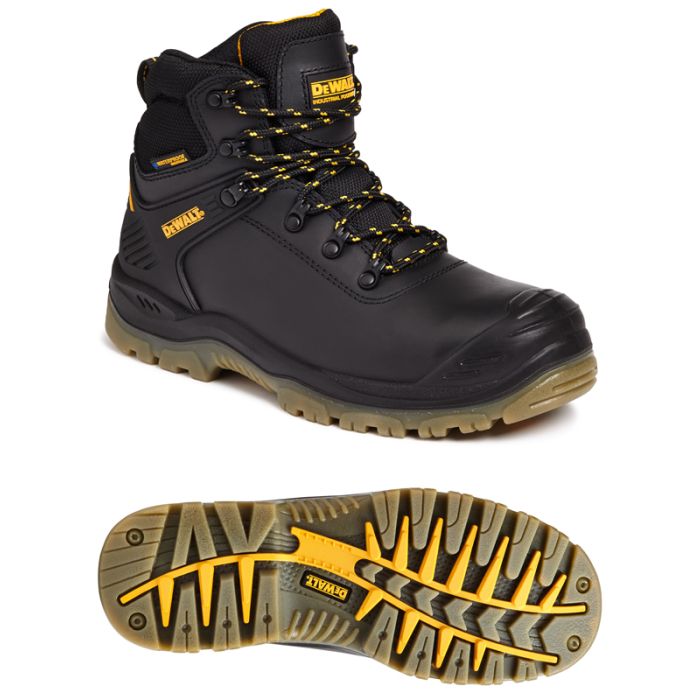 DeWalt NEWARK BLACK — Black Waterproof Safety Boot