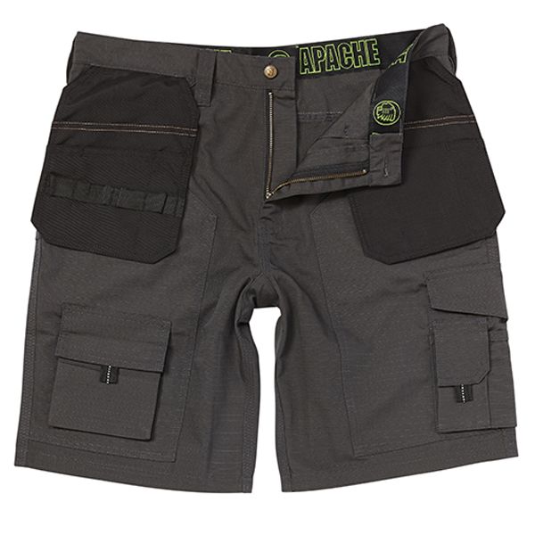 Apache Apache Holster Pocket Short — APKHT SHORT Grey/Black Holster Short