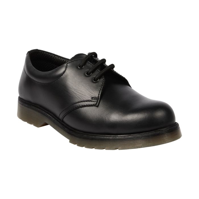 City Knights SS100 — Black Air Cushion Safety Shoe