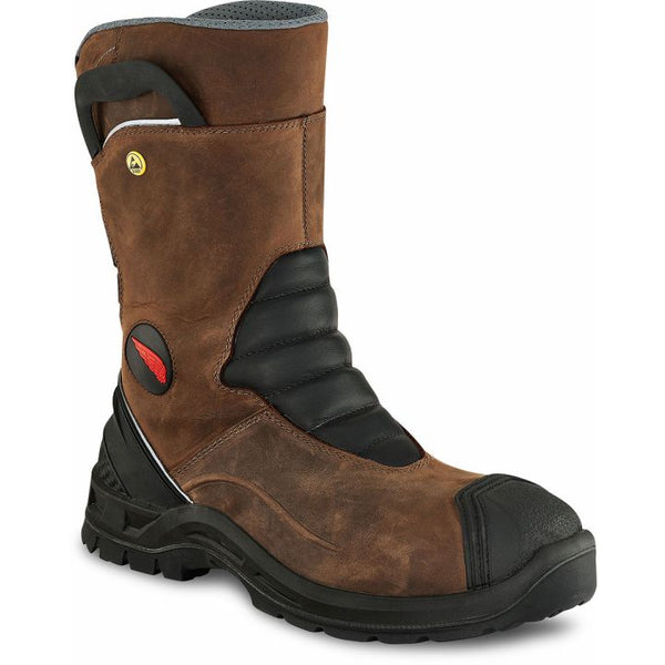 Red Wing 3221 PetroKing 11-inch Pull-on Safety Boot — Brown