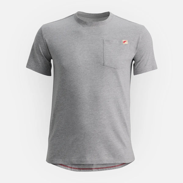 Red Wing 98469 Men's S/S Pocket Tee Dark Grey — Heather Grey