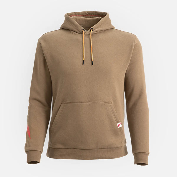 Red Wing 98482 Men's Hoodie with Sleeve Print Brown