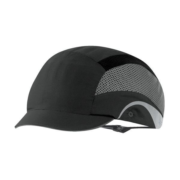 Hardcap Aerolite® Lightweight Bump Cap - 2.5cm Peak - Black