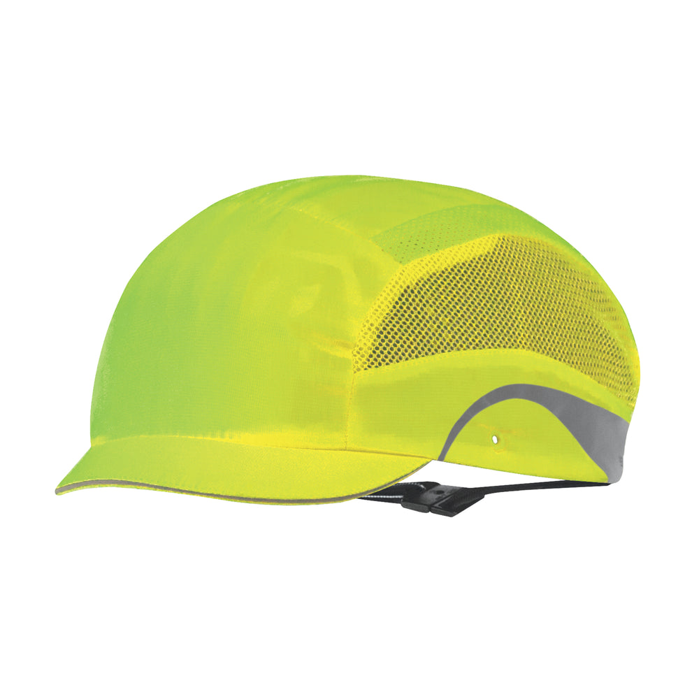 Hardcap Aerolite® Lightweight Bump Cap - 2.5cm Peak - High Visibility Yellow