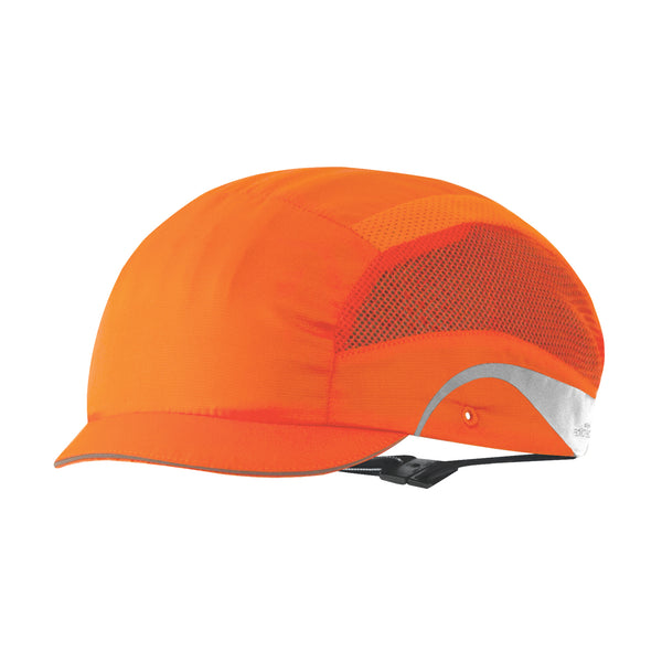 Hardcap Aerolite® Lightweight Bump Cap - 2.5cm Peak - High Visibility Orange