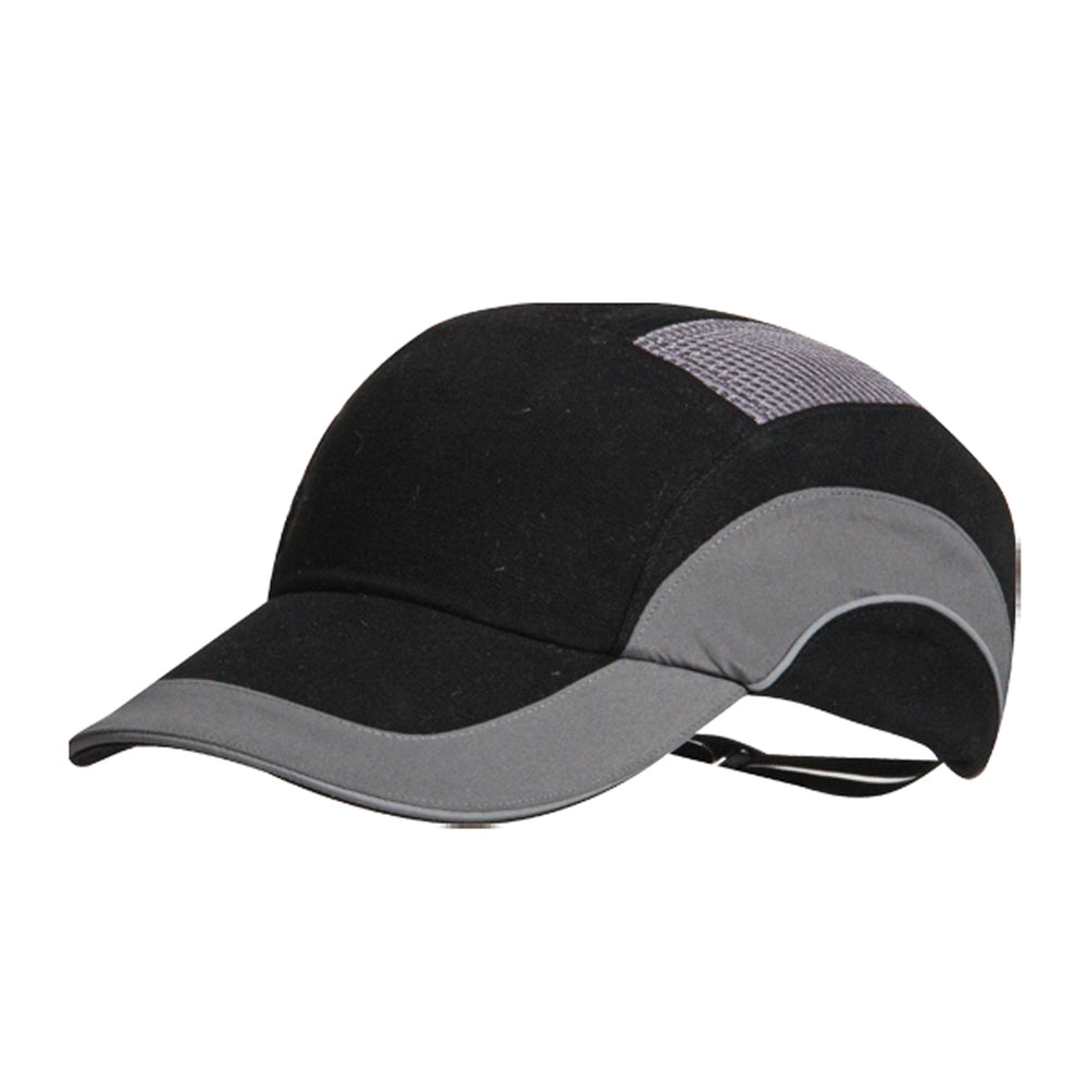Hardcap™ A1+ Bump Cap - 5cm Peak - Black / Grey