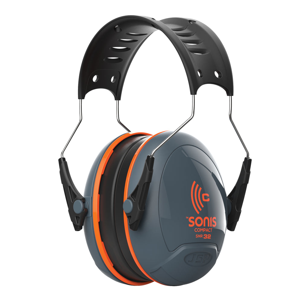 Sonis® Compact Low Profile Adjustable Ear Defenders - 32dB SNR