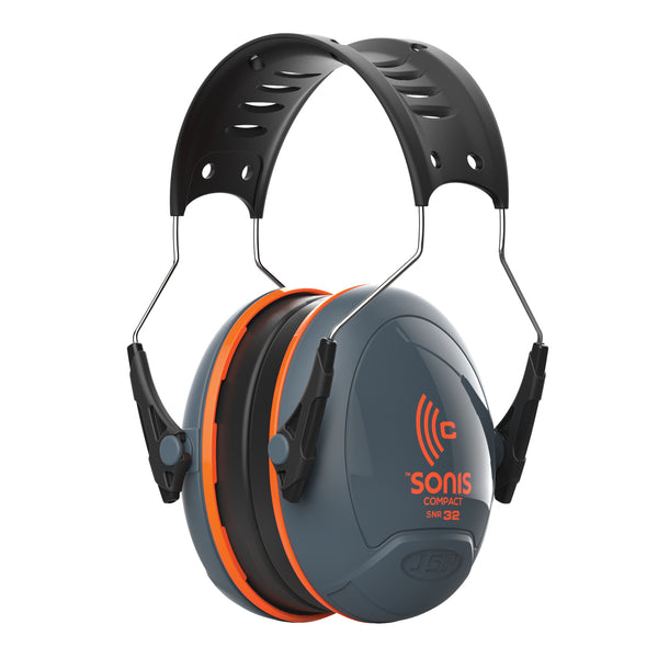 Sonis® Compact Low Profile Adjustable Ear Defenders - 32dB SNR