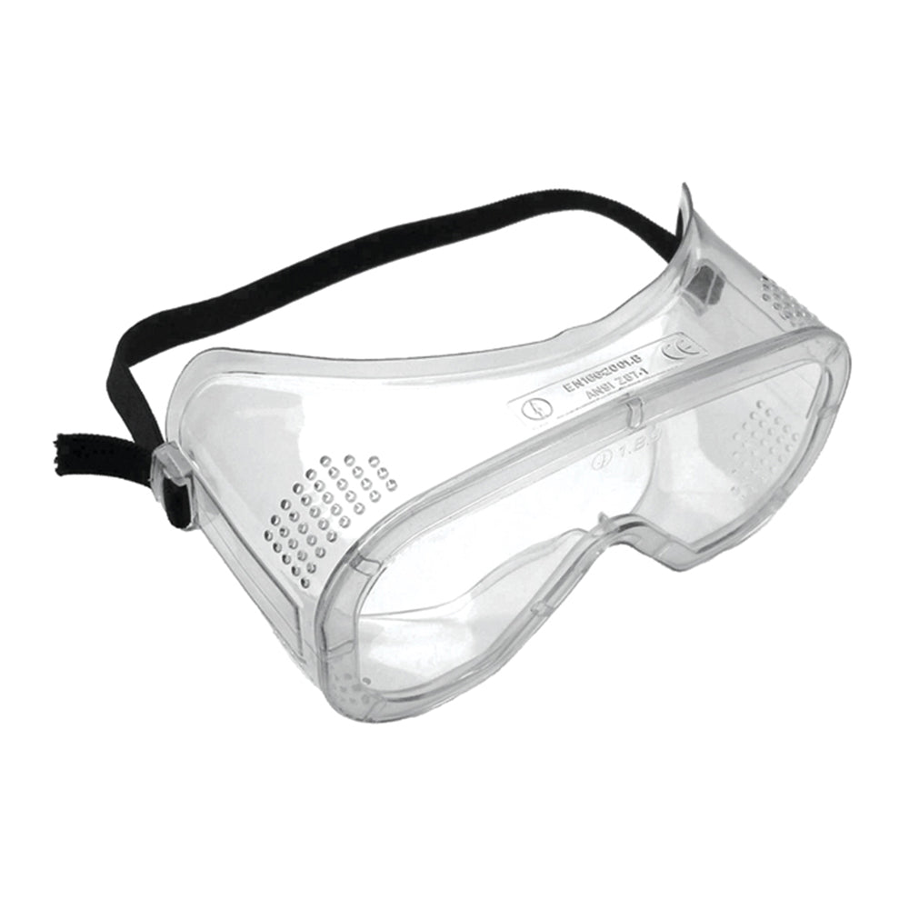 Martcare® Impact Goggles - Clear Lens - Black Strap