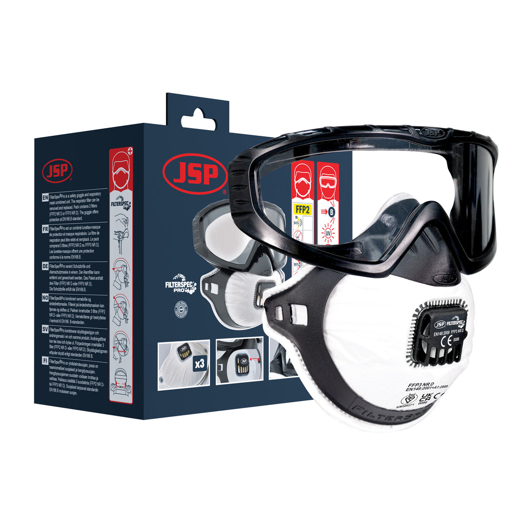 Filterspec® Pro Goggle FFP3V Valved