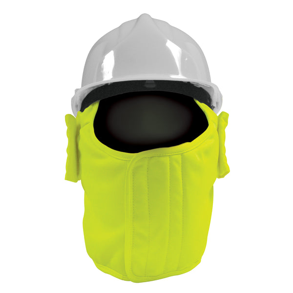 Cold Weather Warmer for JSP Safety Helmets - Yellow