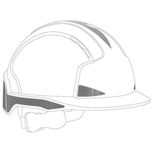 Reflective CR2 Decal Kit for EVOLite® - Silver - Pack of 10