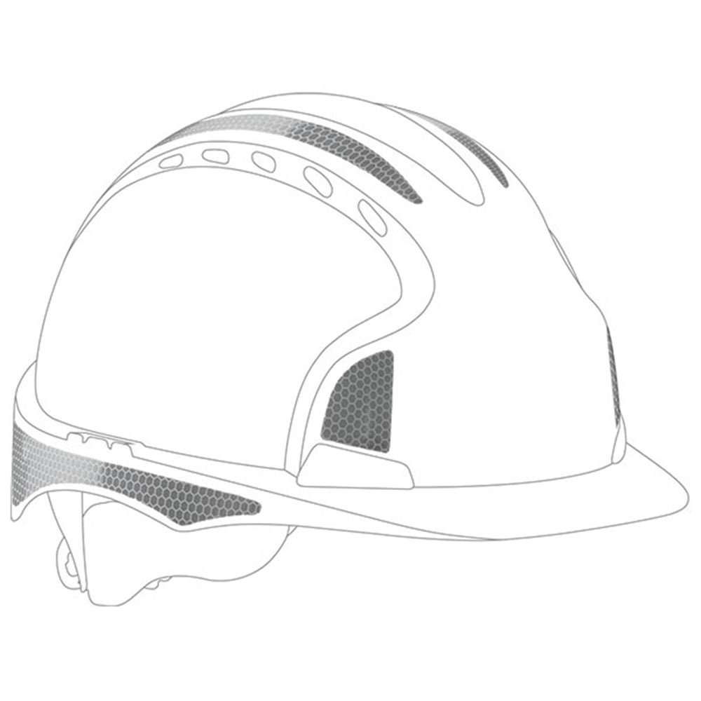 Reflective CR2 Decal Kit for EVO®2/3 - Silver - Pack of 10