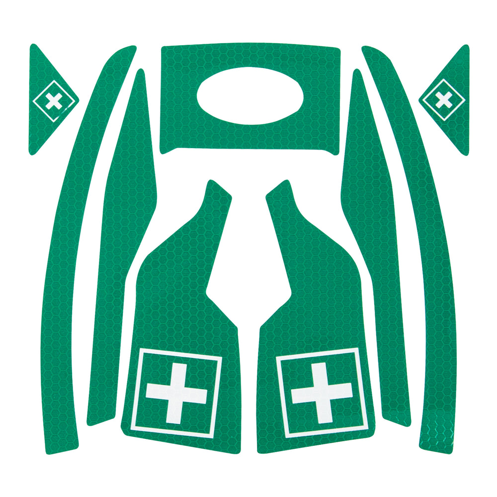 First Aider Green CR2 Reflective Kit for EVO® Vista® - Pack of 10