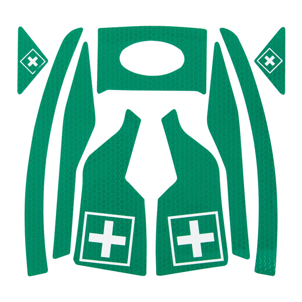 First Aider Green CR2 Reflective Kit for EVO® Vista® - Pack of 10