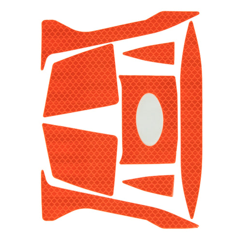 CR2 Prismatix™ Reflective Decal Kit for EVOLite® - High Visibility Orange - Pack of 2