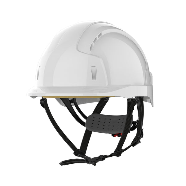 EVOLite® Baseworker™ Safety Helmet - Wheel Ratchet - White