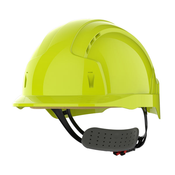 EVOLite® Safety Helmet - Wheel Ratchet - Vented - High-Visibility Yellow