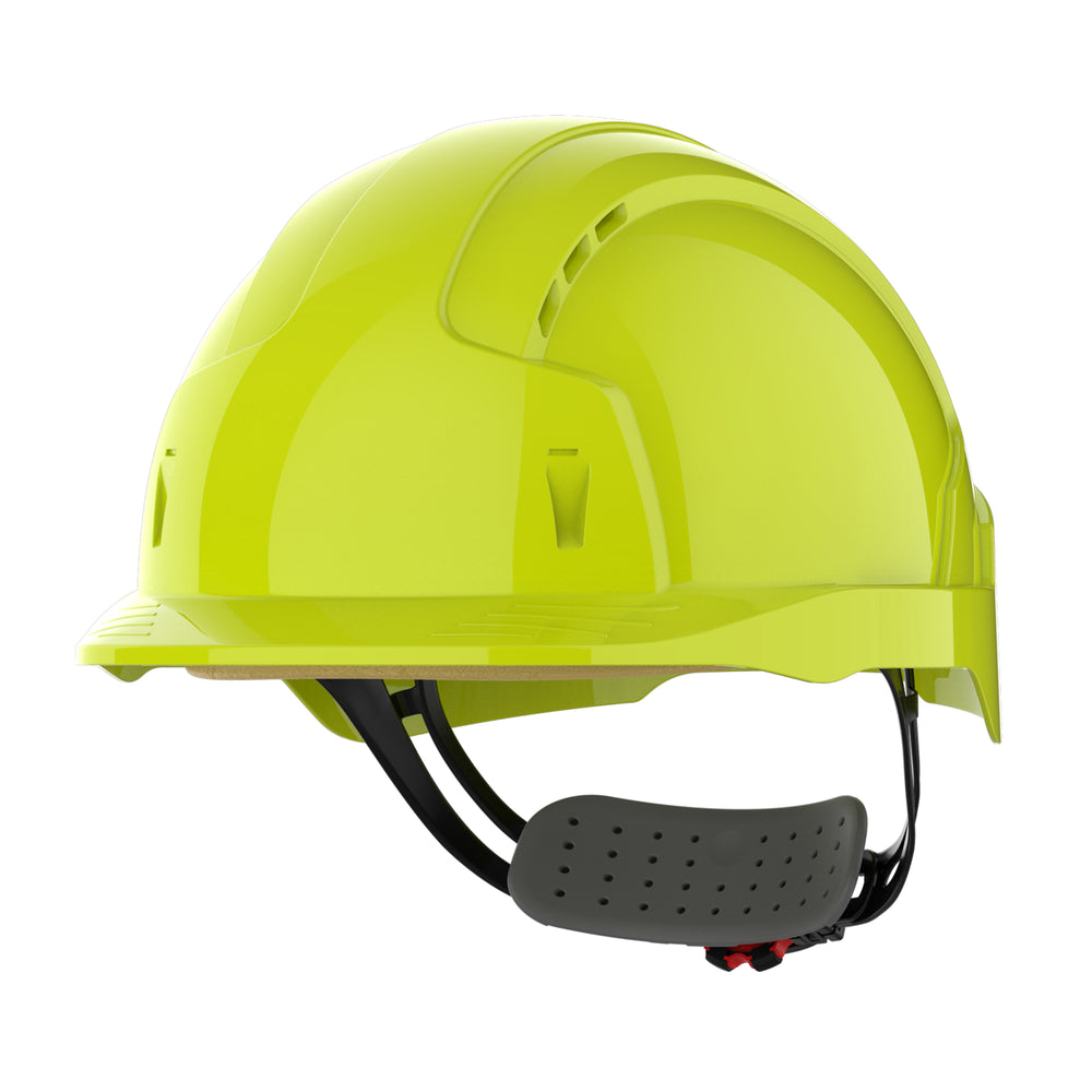 EVOLite® Safety Helmet - Wheel Ratchet - Vented - High-Visibility Yellow