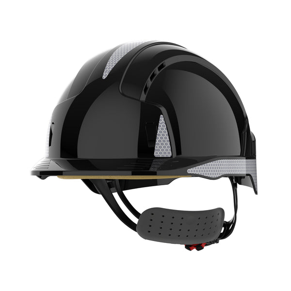 EVOLite® Safety Helmet with CR2 - Wheel Ratchet - Vented - Black