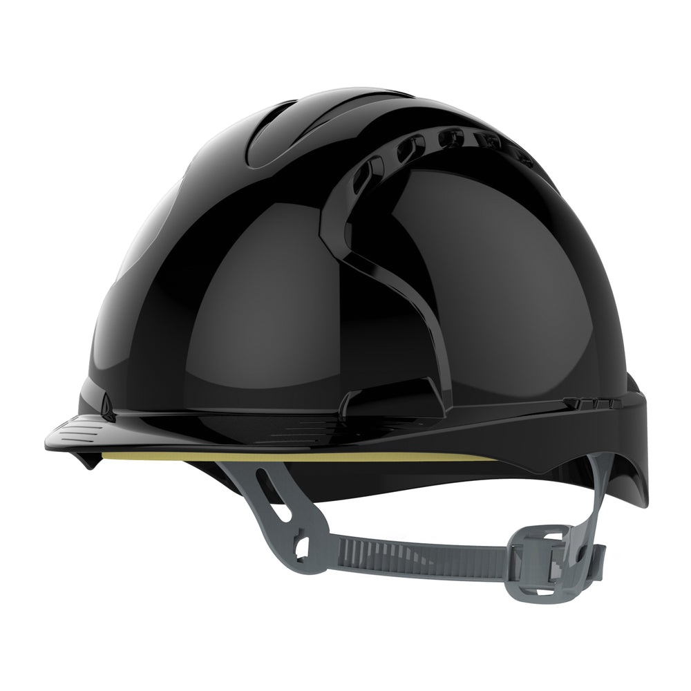 EVO®3 Safety Helmet - Slip Ratchet - Vented - Black
