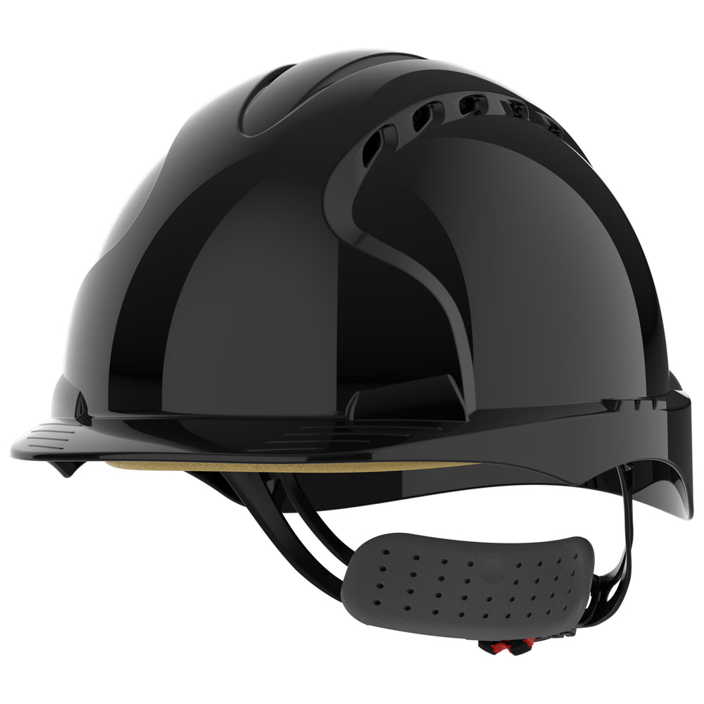 EVO®3 Safety Helmet - Wheel Ratchet - Vented - Black