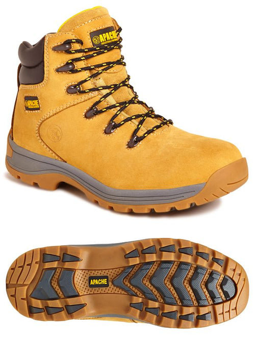 Apache AP314CM — Nubuck Water Resistant Safety Hiker — AP314CM