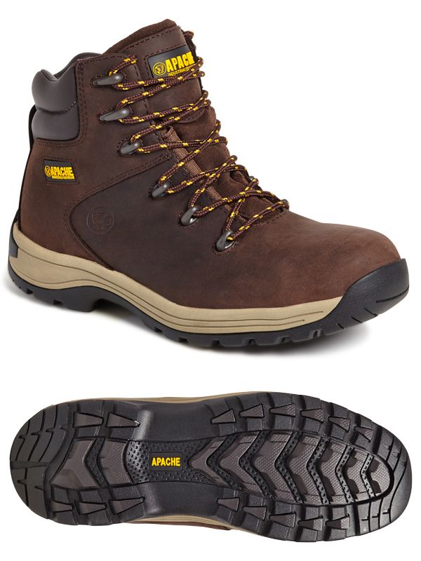 Apache AP315CM — Nubuck Water Resistant Safety Hiker — AP315CM
