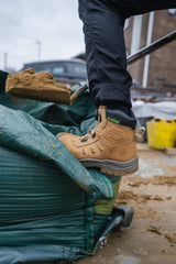 Apache Churchill Wheat — Wheat waterproof FITGO safety boot ESD — Churchill Wheat