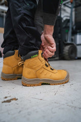 Apache Churchill Wheat — Wheat waterproof FITGO safety boot ESD — Churchill Wheat