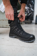 Apache Fort — Fitgo GRS recycled leather waterproof safety boot ESD — Fort