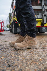 Apache Outback — Stone water resistant side zip boot with HI & CI — Outback