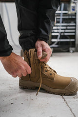 Apache Outback — Stone water resistant side zip boot with HI & CI — Outback
