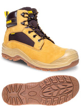 Apache Arizona — Honey Nubuck Metal Free Waterproof Safety Boot — Arizona