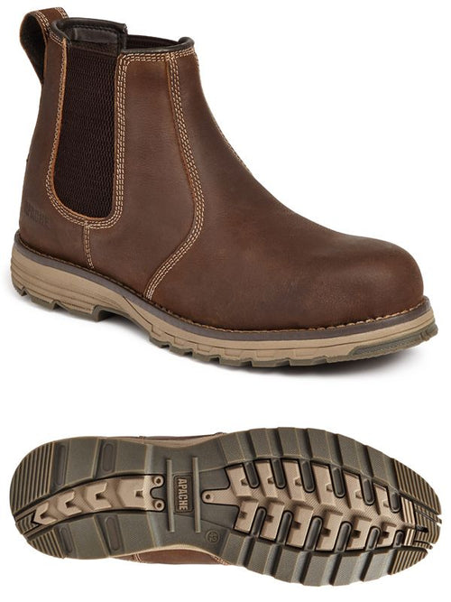 Apache FLYWEIGHT DEALER — Brown Water Resistant Dealer Boot — FLYWEIGHT DEALER