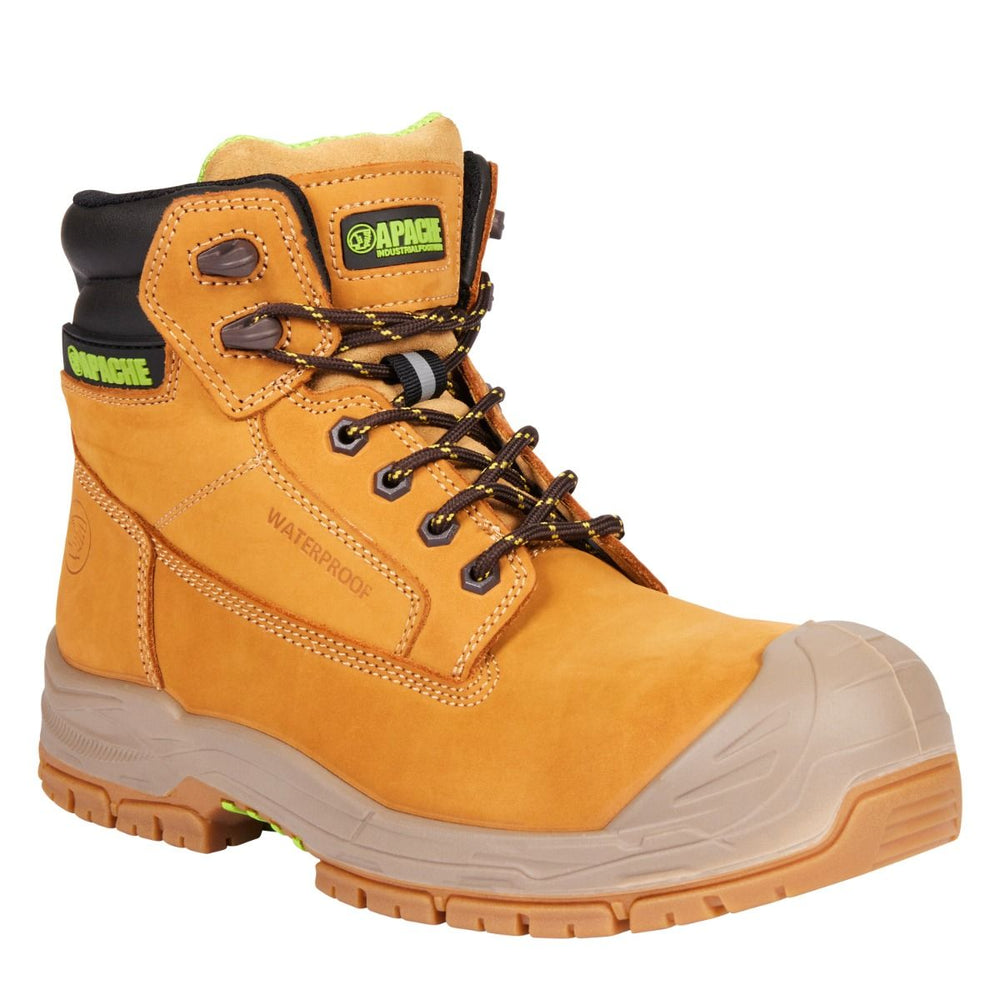 Apache Thompson — Wheat Waterproof Boot S7S HRO LG FO SC SR — Thompson