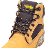 Apache Arizona — Honey Nubuck Metal Free Waterproof Safety Boot — Arizona